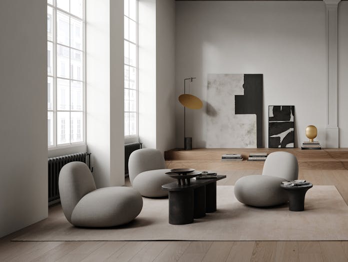 101 Copenhagen Kristian Sofus Hansen Tommy Hyldahl Big Foot Bench Coffee Lifestyle 5