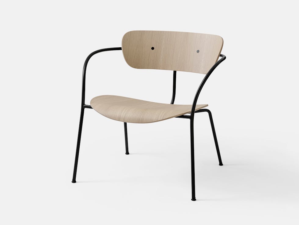 And Tradition Pavilion AV5 Lounge Chair oak Anderssen Voll