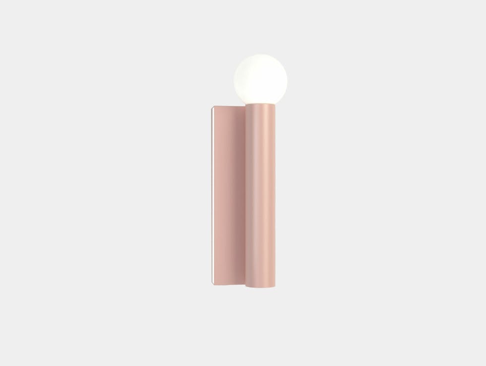 Tube and Rectangle Wall Light, Globe image