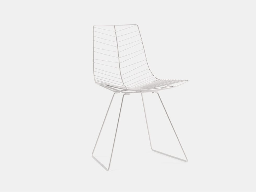 Arper Leaf Outdoor Chair White Lievore Altherr Molina