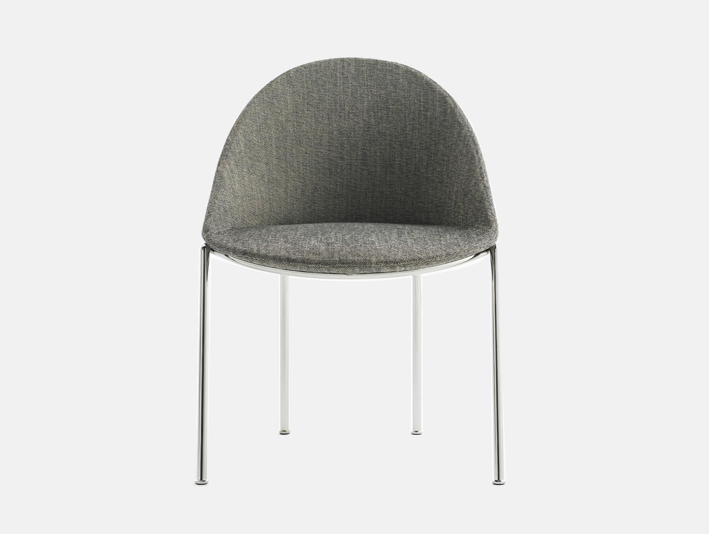 Bensen circa dining chair chrome 2