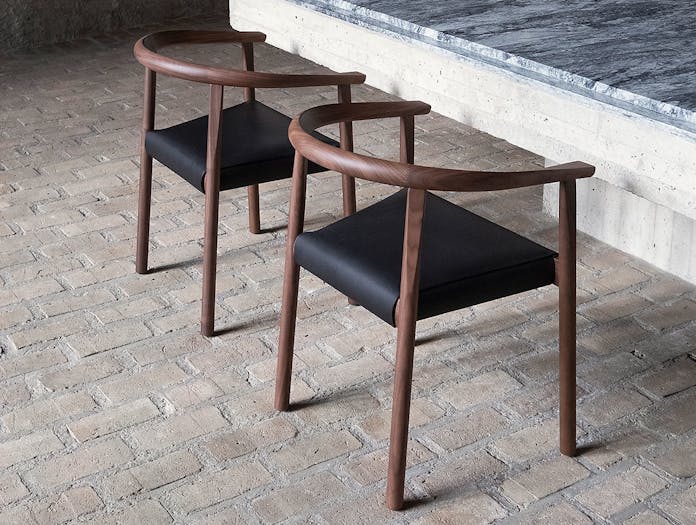 Bensen tokyo chairs walnut