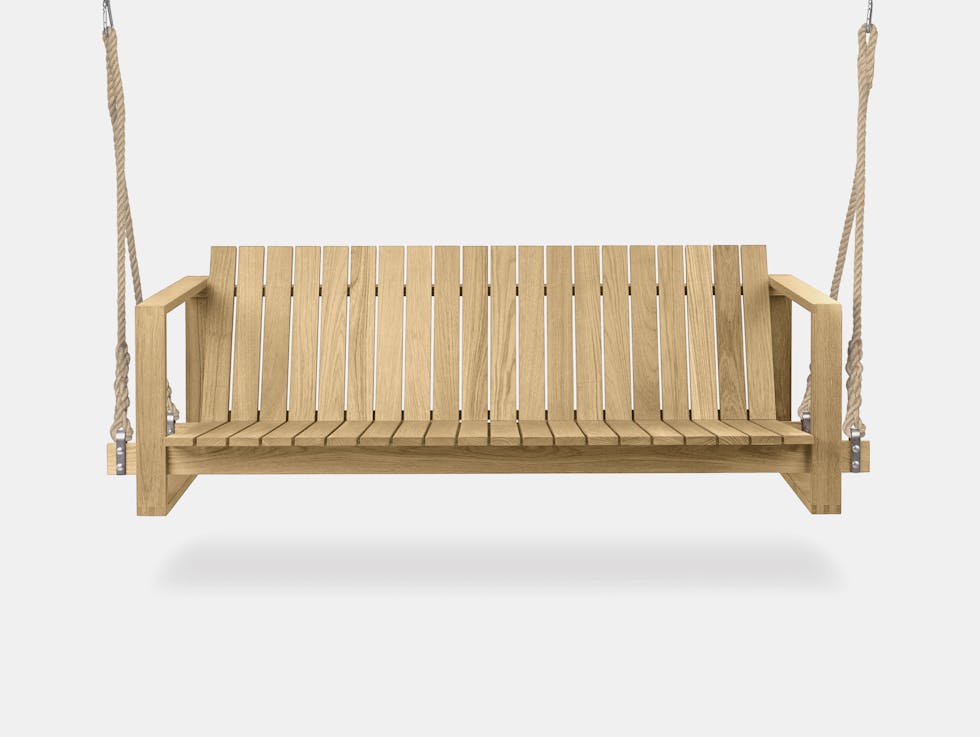 Carl hansen bodil kjaer bk13 untreated teak outdoor seat