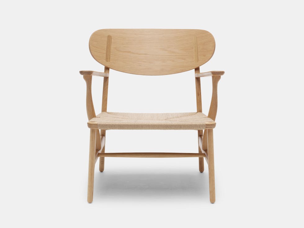 Carl Hansen Ch22 Chair Oak Hans Wegner