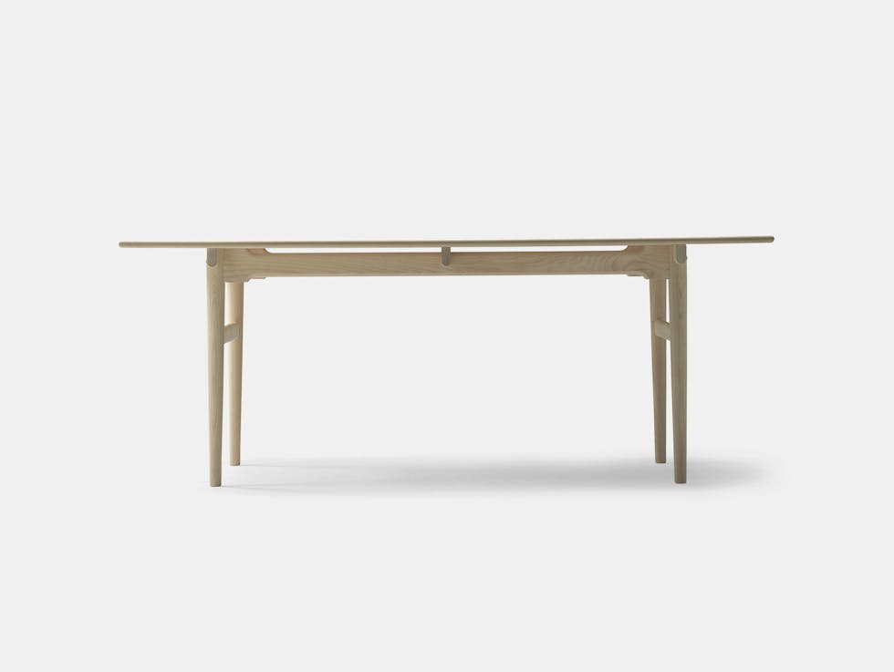 Carl Hansen Ch327 Dining Table Oak Side Hans Wegner