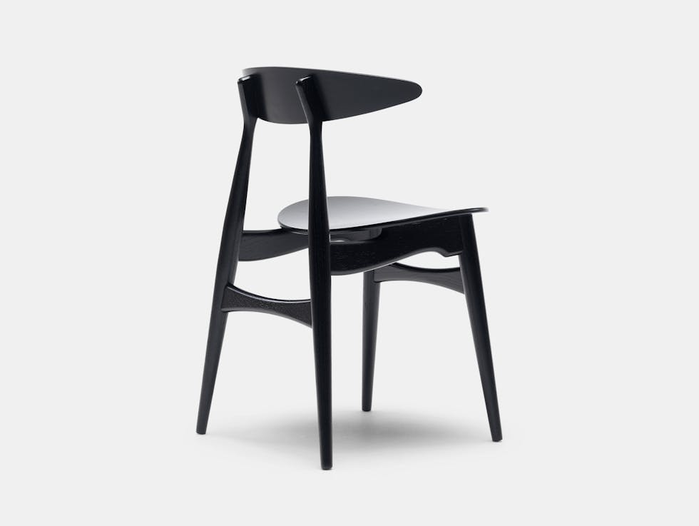 Carl Hansen Ch33 Chair Black Hans Wegner