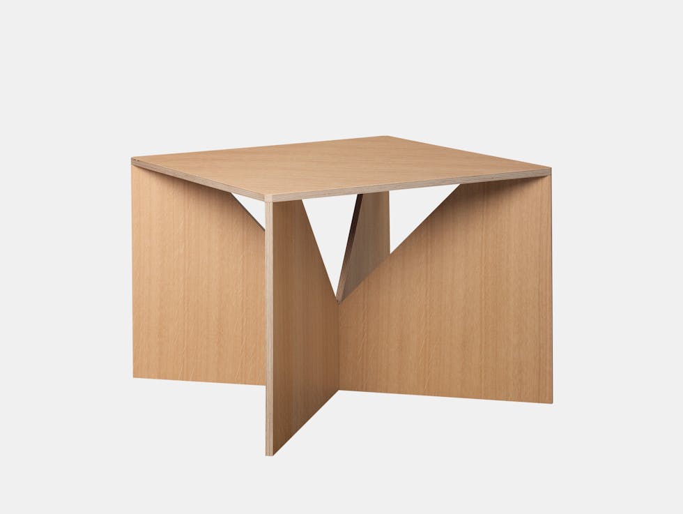 E15 Calvert Coffee Table Oak Veneer Ferdinand Kramer