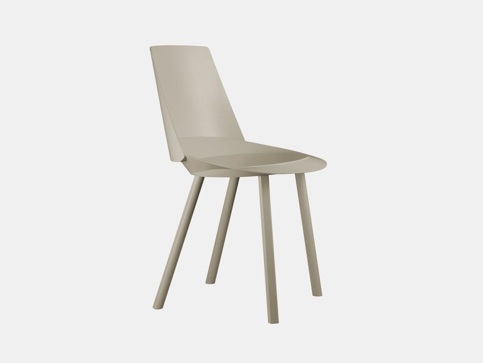E15 Houdini Chair Silk Grey Stefan Diez