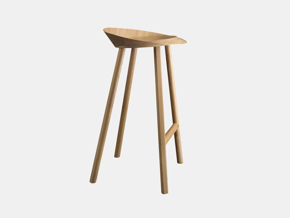 E15 Jean Stool Oak Stefan Diez