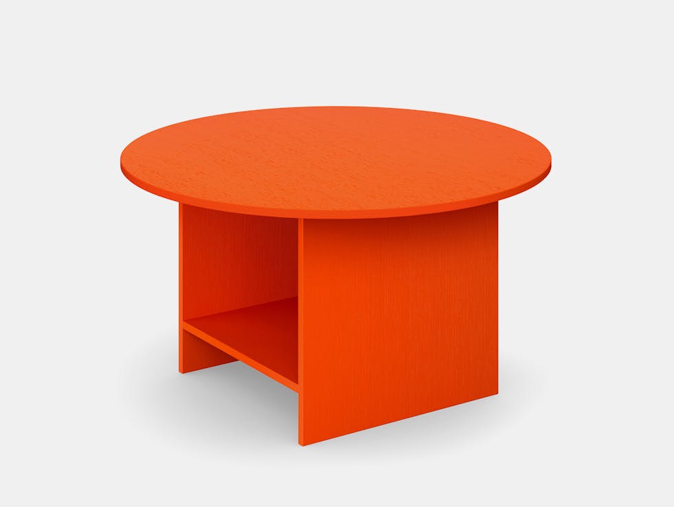 E15 philipp mainzer heiji side table medium orange