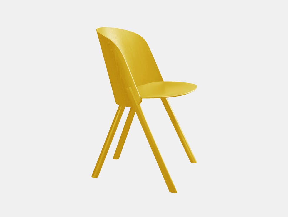 E15 this chair stefan diez yellow limited edition