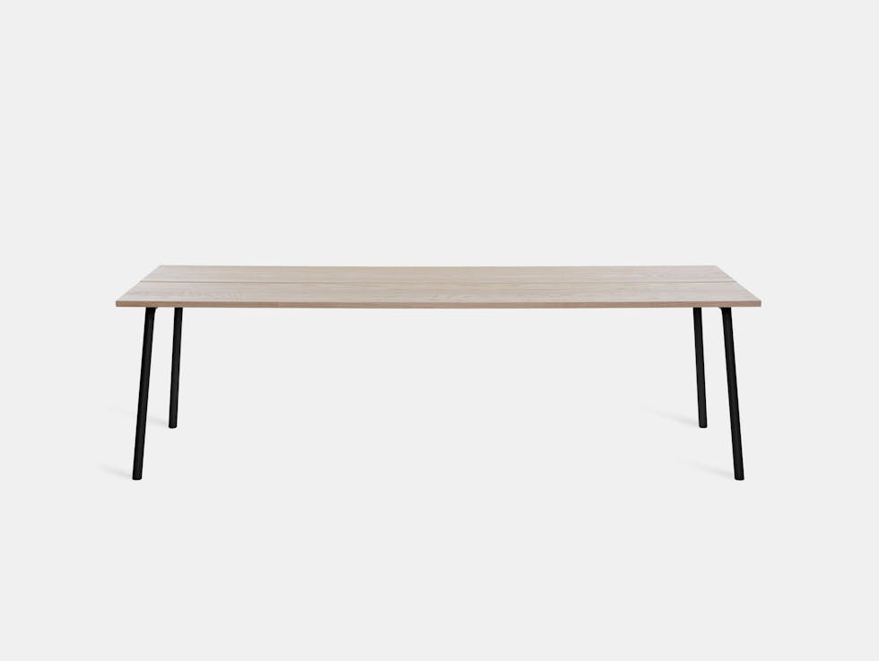 Emeco run table ash top black frame kim colin sam hecht