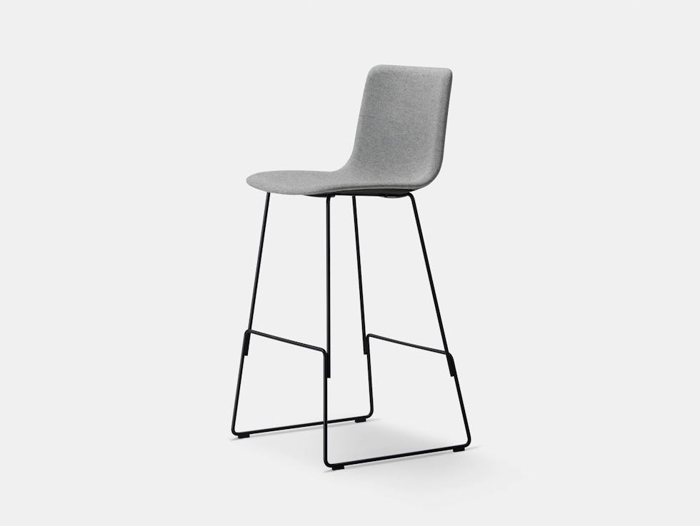 Fredericia Pato Sledge Upholstered Barstool