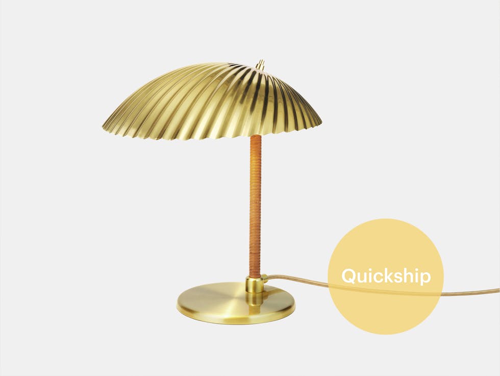 Gubi 5321 table lamp brass tynell qs