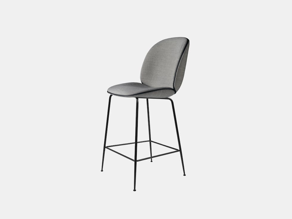 Gubi Beetle Upholstered Counter Stool Remix 143 Gam Fratesi