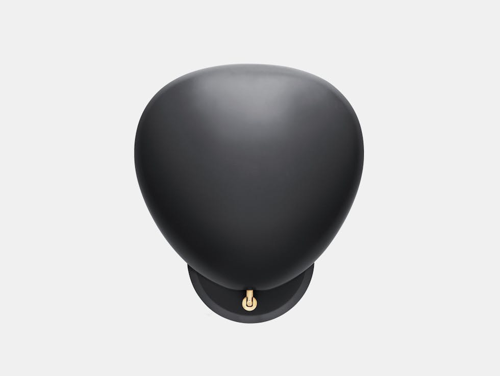 Gubi Cobra Wall Lamp Black Greta Grossman