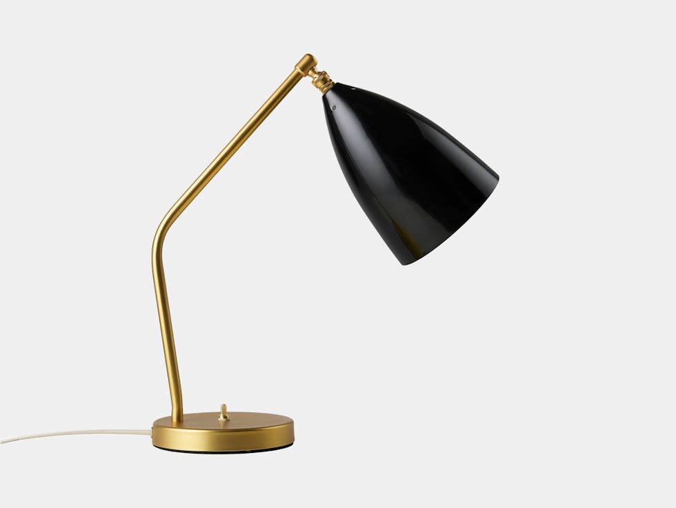 Gubi Grasshopper Table Lamp Glossy Black Greta Grossman