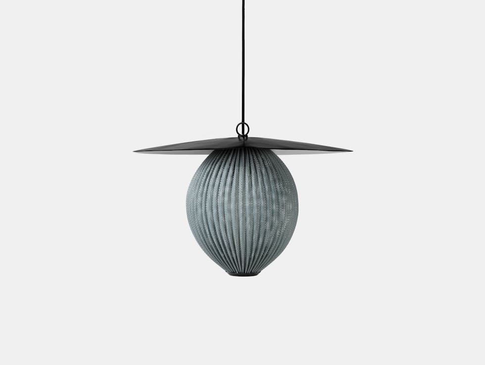 Gubi Satellite Pendant M Rainy Grey Mathieu Mategot