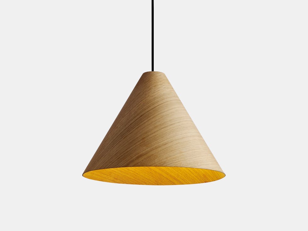 Hay 30 Degrees Pendant Light M Natural Johan Van Hengel