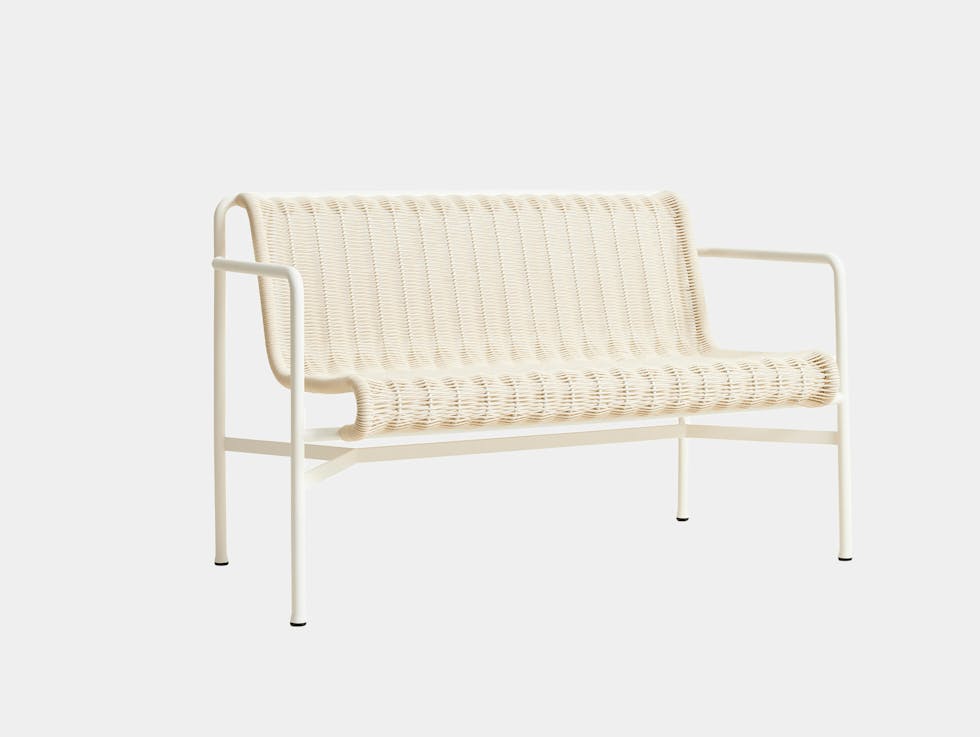 Palissade Cord Dining Bench, Armrests image