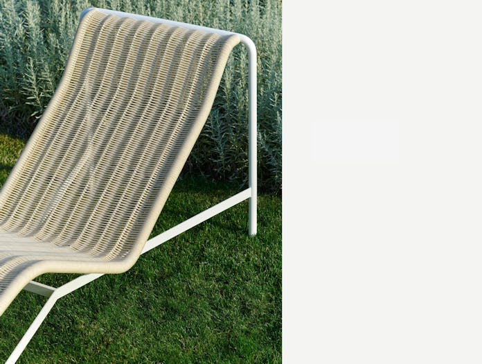 Hay palissade cord chaise 4