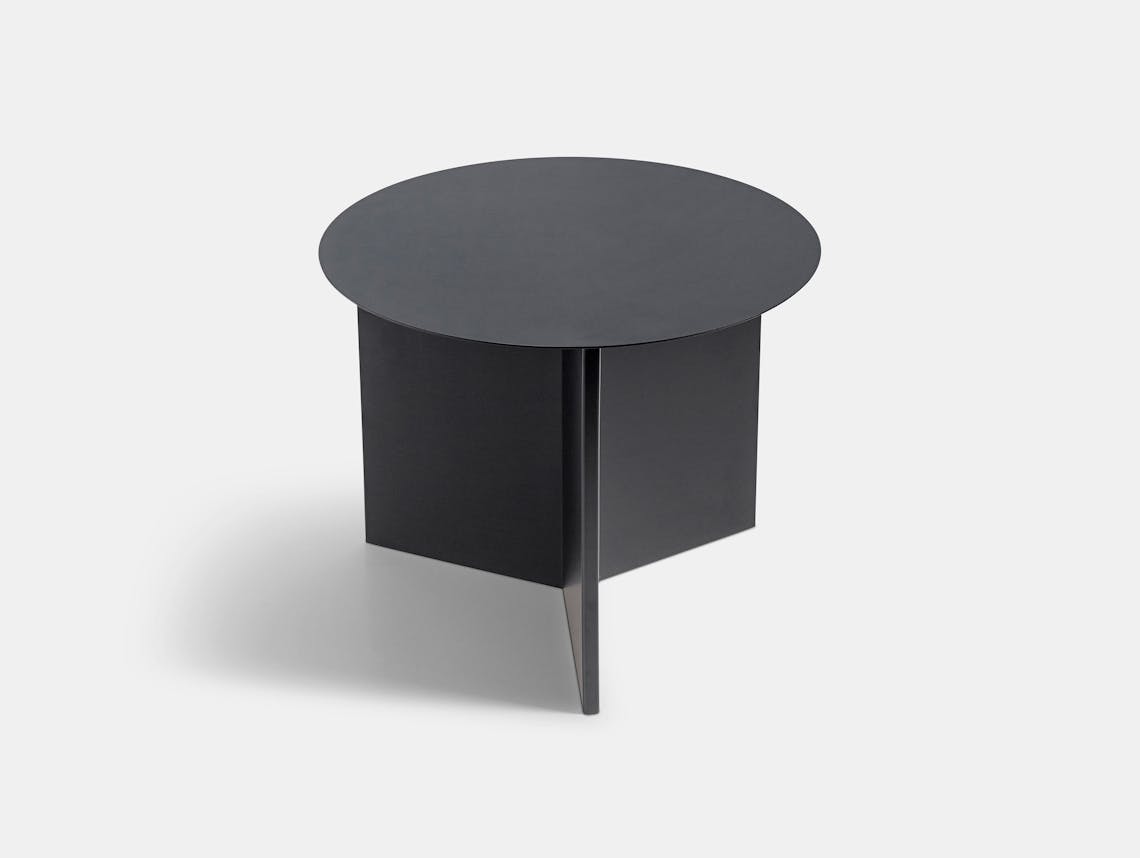 Hay Slit Table Round Black