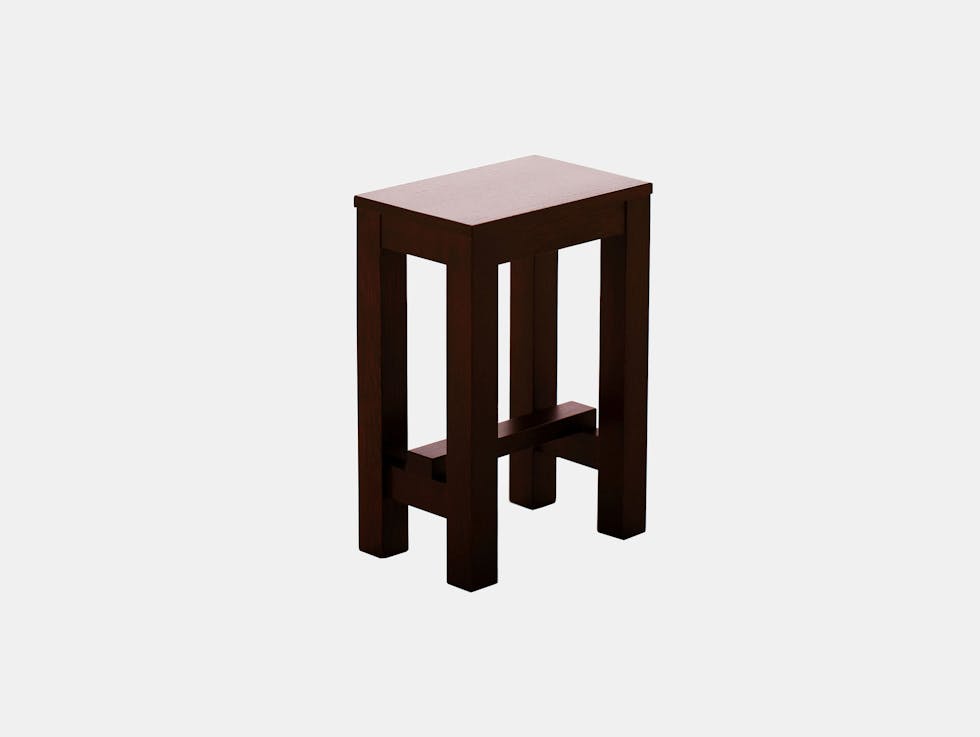 Maruni Asian Stool Oak Naoto Fukasawa
