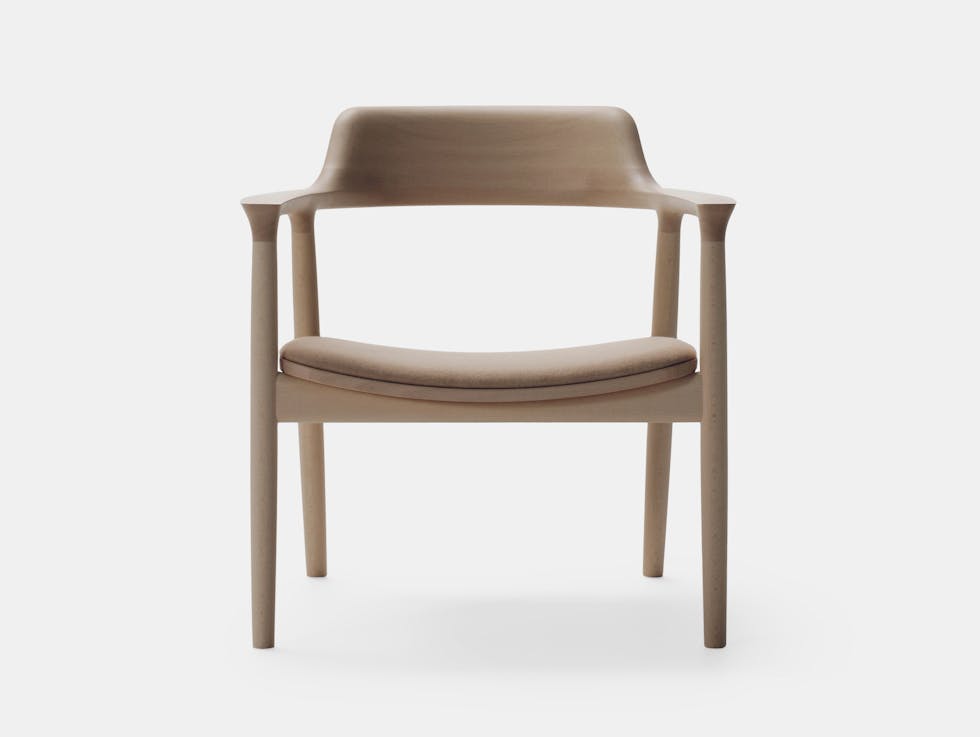 Maruni Hiroshima Lounge Chair Beech Hero 311 Naoto Fukasawa