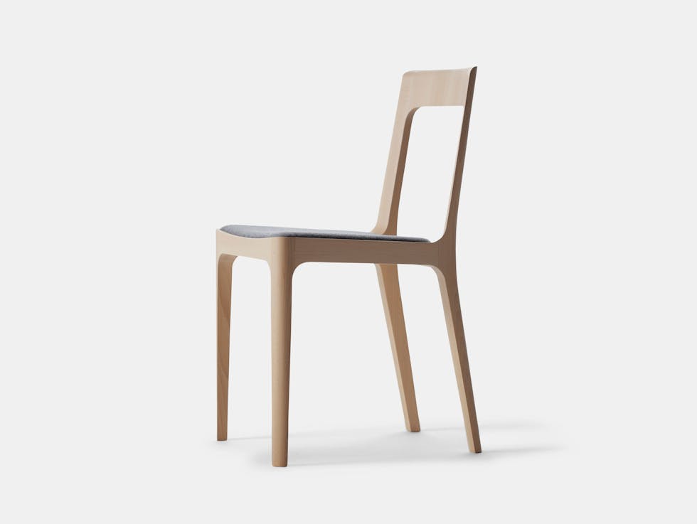 Maruni Hiroshima Side Chair Beech Naoto Fukasawa