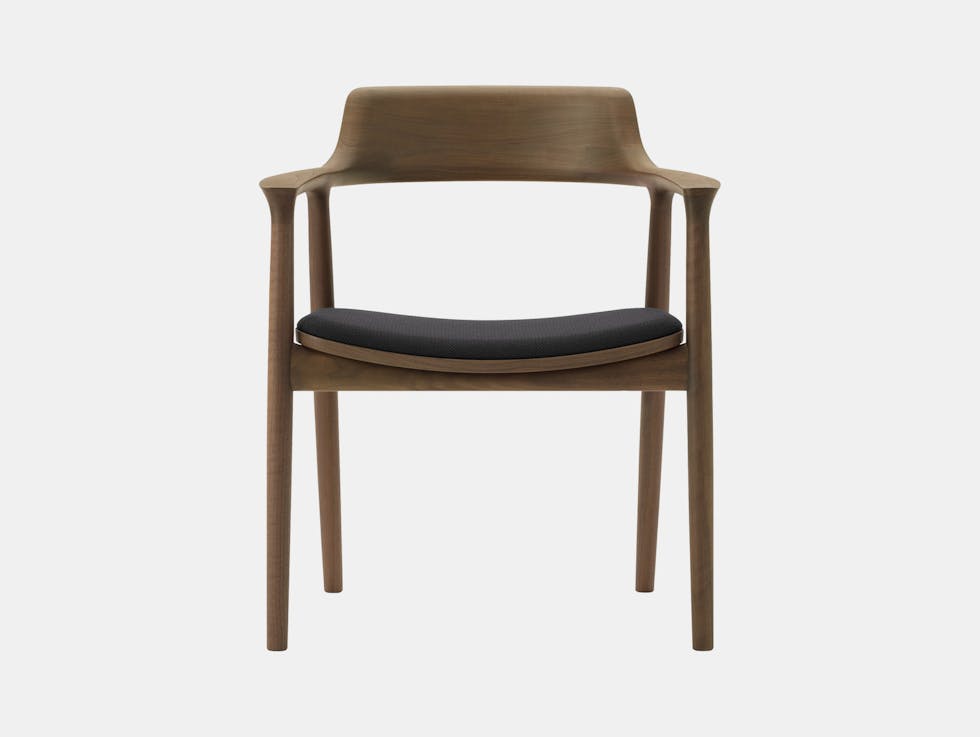 Maruni naoto fukasawa hiroshima wide armchair upholstered