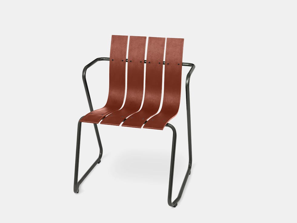 Mater nanna ditzel ocean chair burnt red