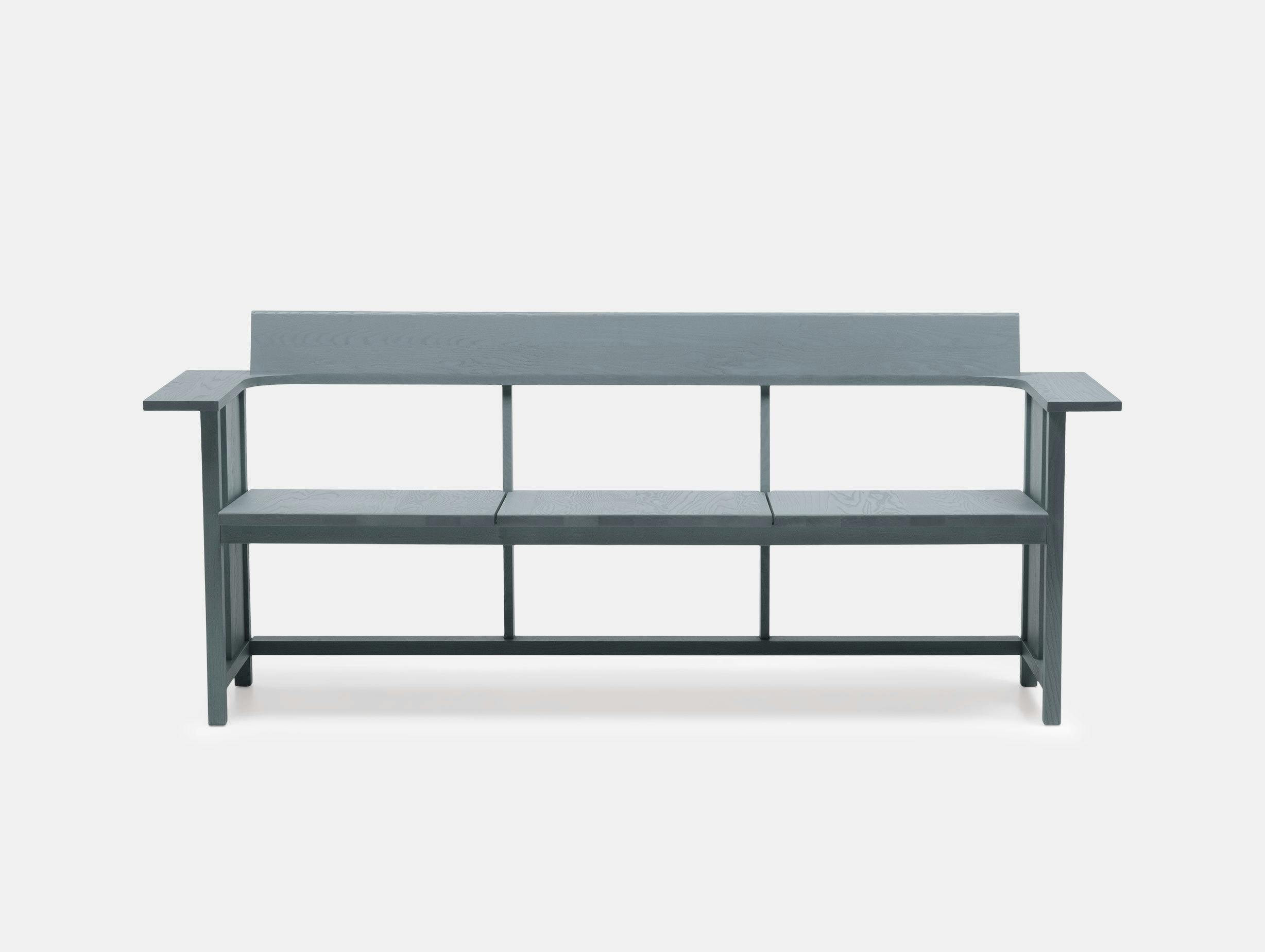 Mattiazzi Clerici Bench Grey Ash Konstantin Grcic