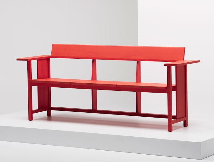 Mattiazzi Clerici Bench Red Ash 2 Konstantin Grcic