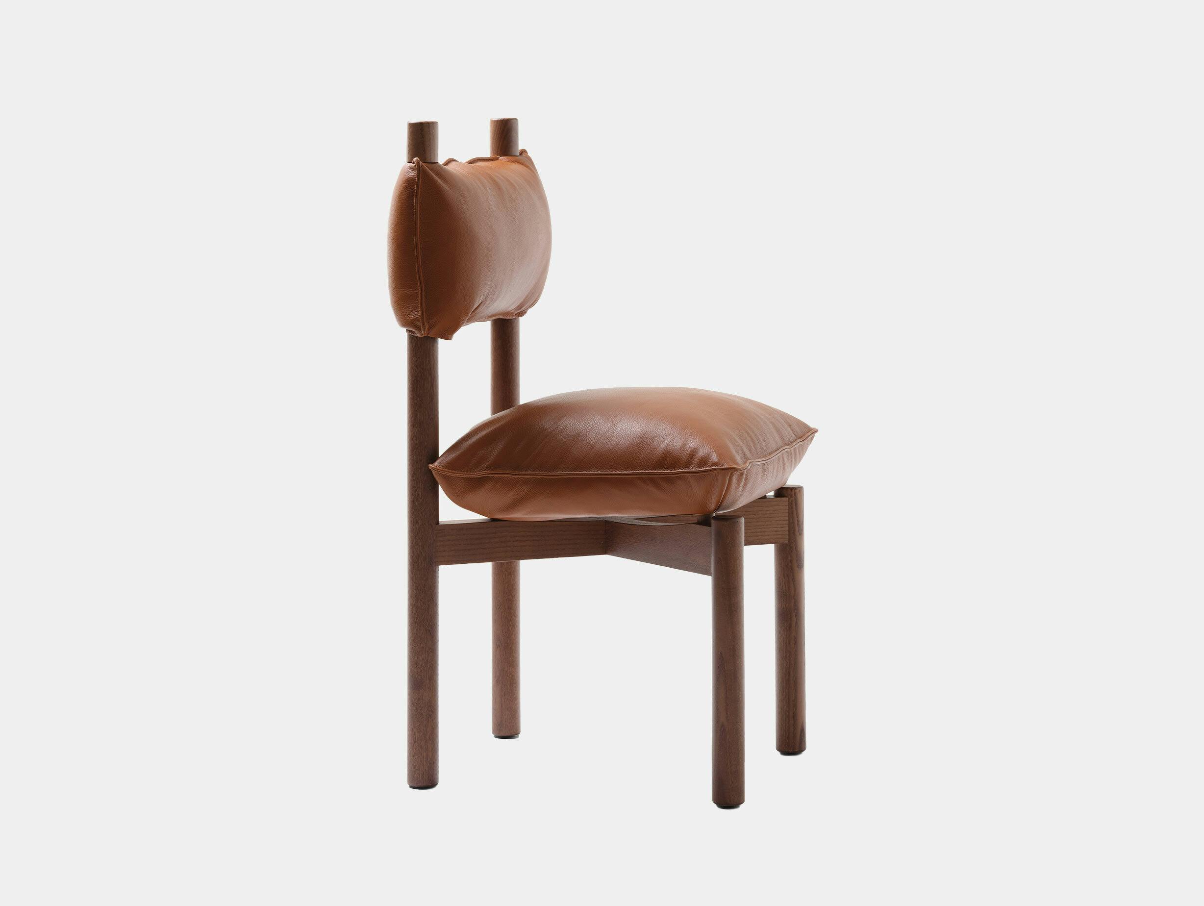 Mattiazzi marialaura irvine paf paf chair cognac walnut stained