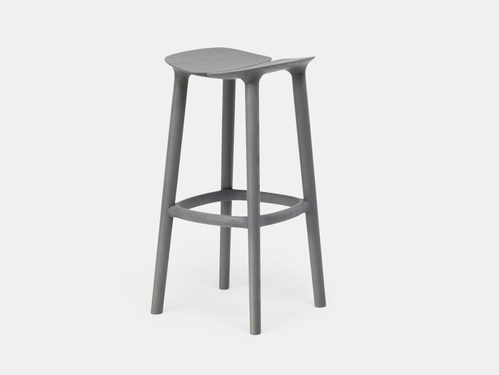 Mattiazzi Osso Bar Stool Grey Ronan Erwan Bouroullec