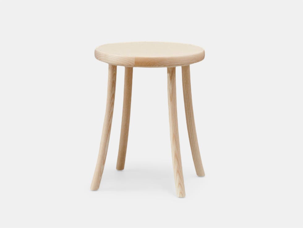 Mattiazzi Zampa Low Stool Ash Jasper Morrison