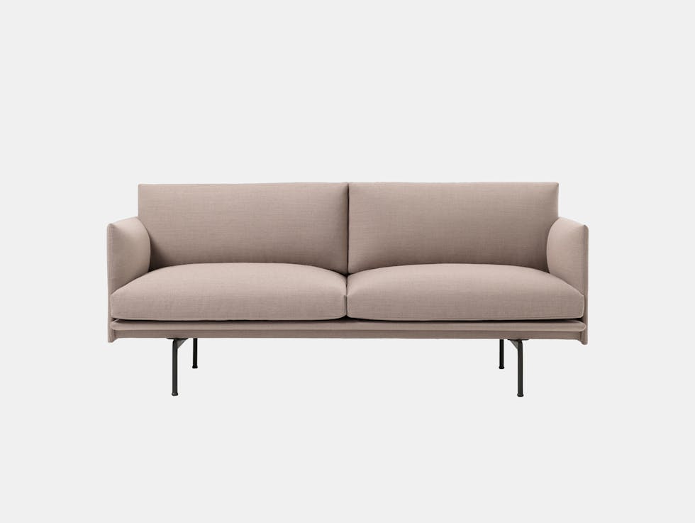 Muuto Outline 2 seater fiord 551 Anderssen Voll