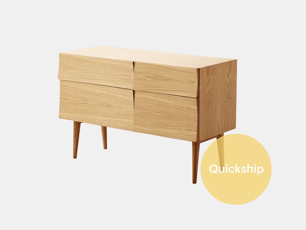 Muuto small reflect sideboard oak