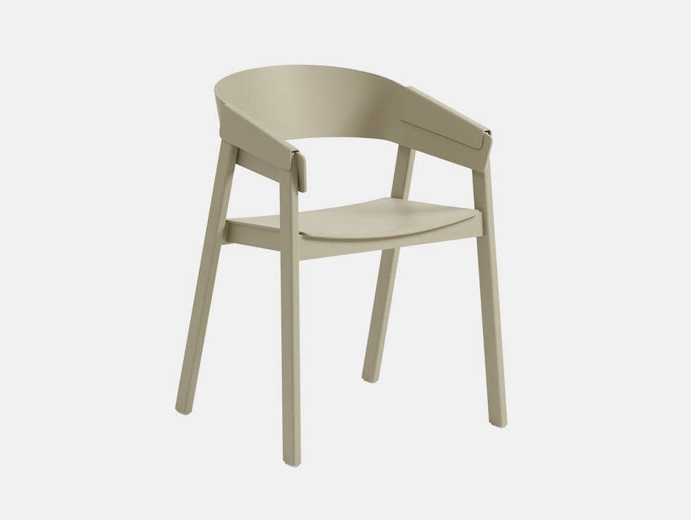 Muuto thomas bentzen cover armchair dark beige