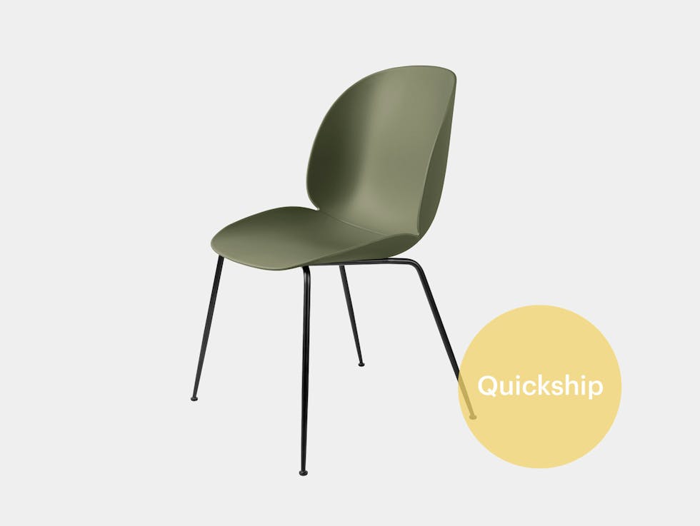 QS Gubi Beetle Chair Fern Green Gam Fratesi