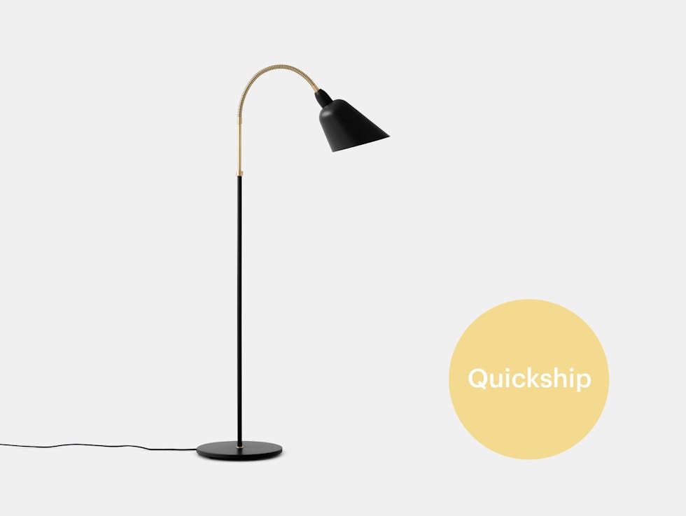 Quickship And Tradition Bellevue AJ7 black Arne Jacobsen