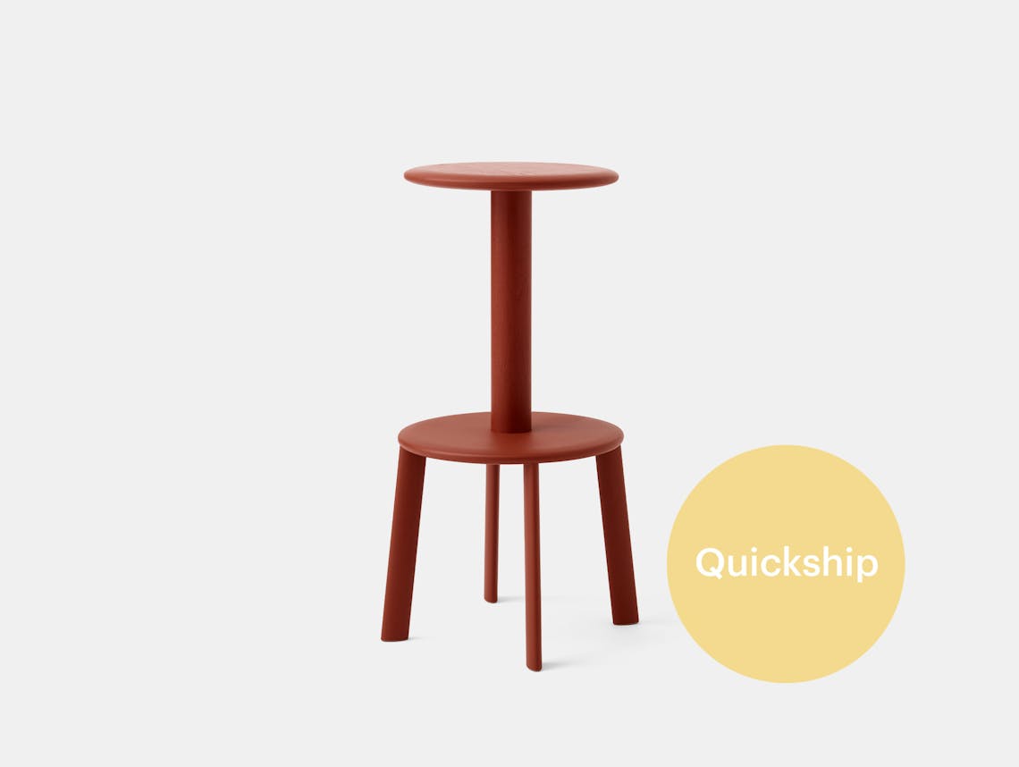 Quickship and tradition massif bar stool av40 ember