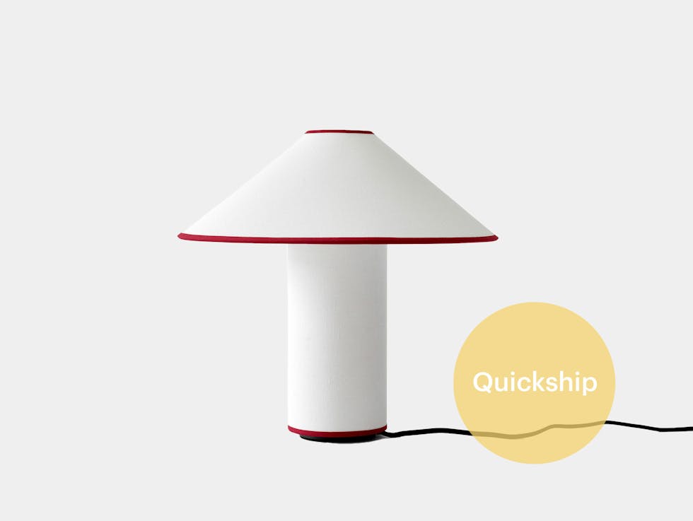 Quickship andtradition colette table lamp merlot