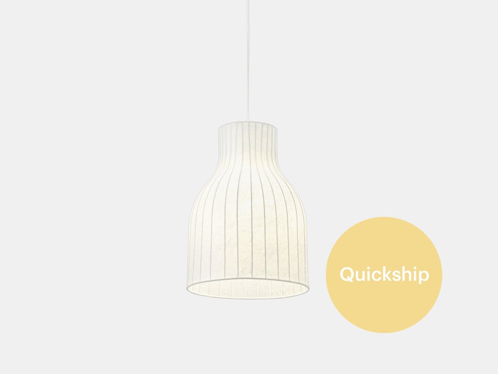 Quickship muuto benjamin hubert strand pendant light open 28cm