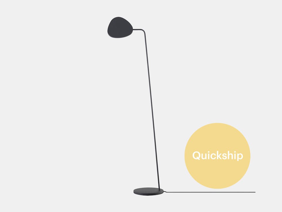 Quickship muuto leaf floor lamp