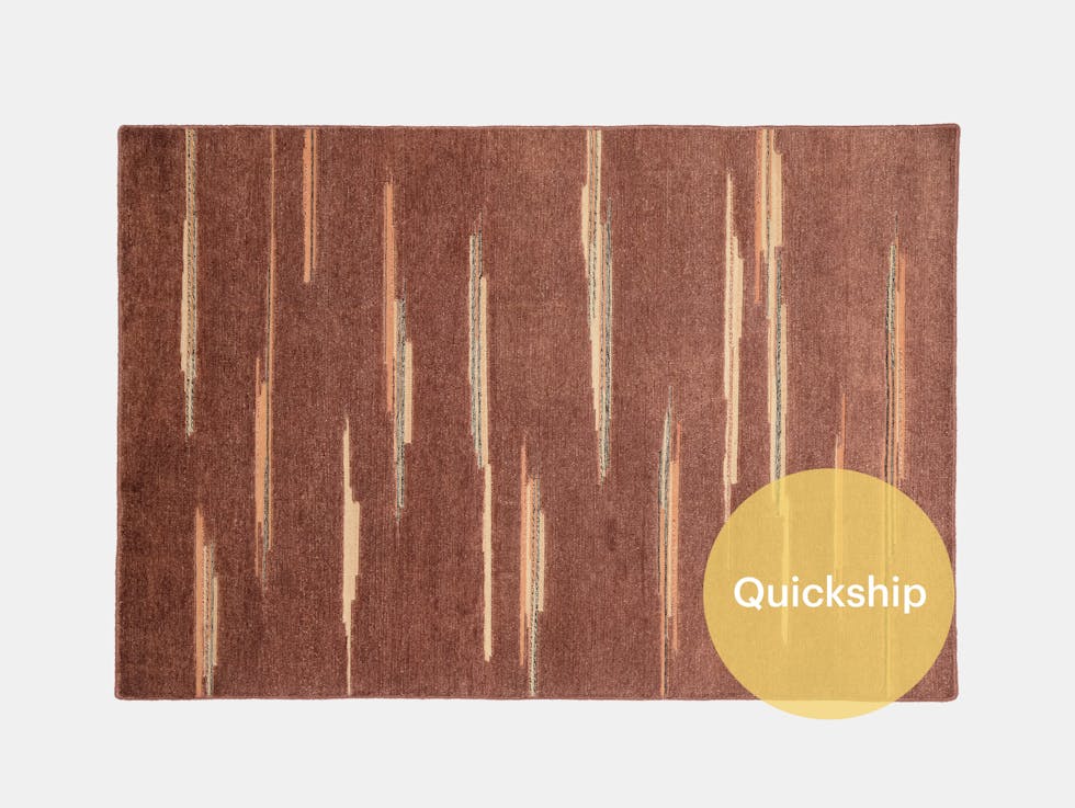 Quickship nanimarquina inga sempe colorado rug clay