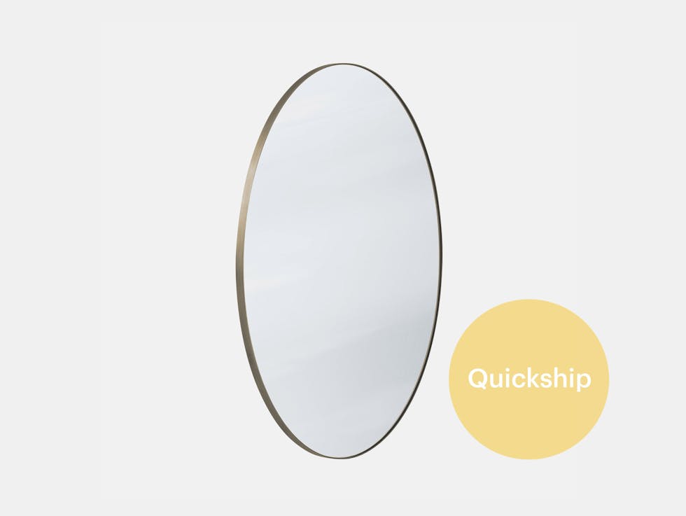 Quickshipand Tradition Amore mirror circular Space Copenhagen