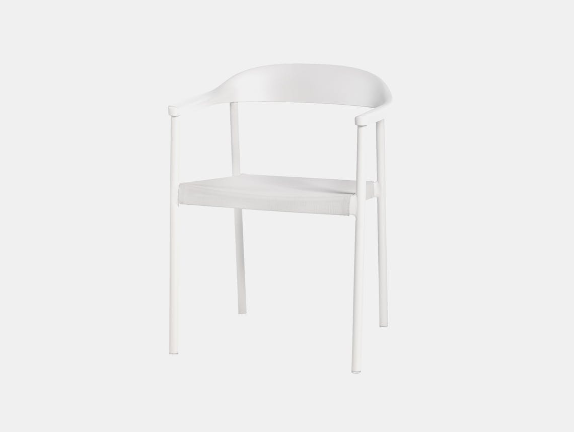 Tribu merckx maes illum armchair white