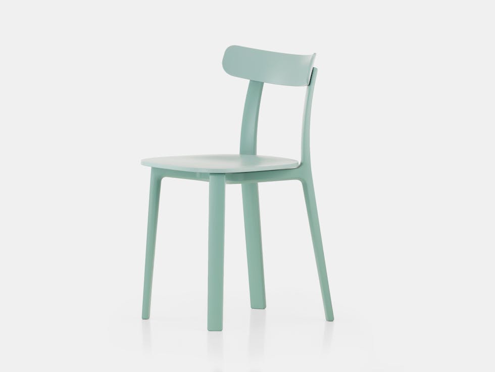 Vitra All Plastic Chair APC Morrison Ice Grey