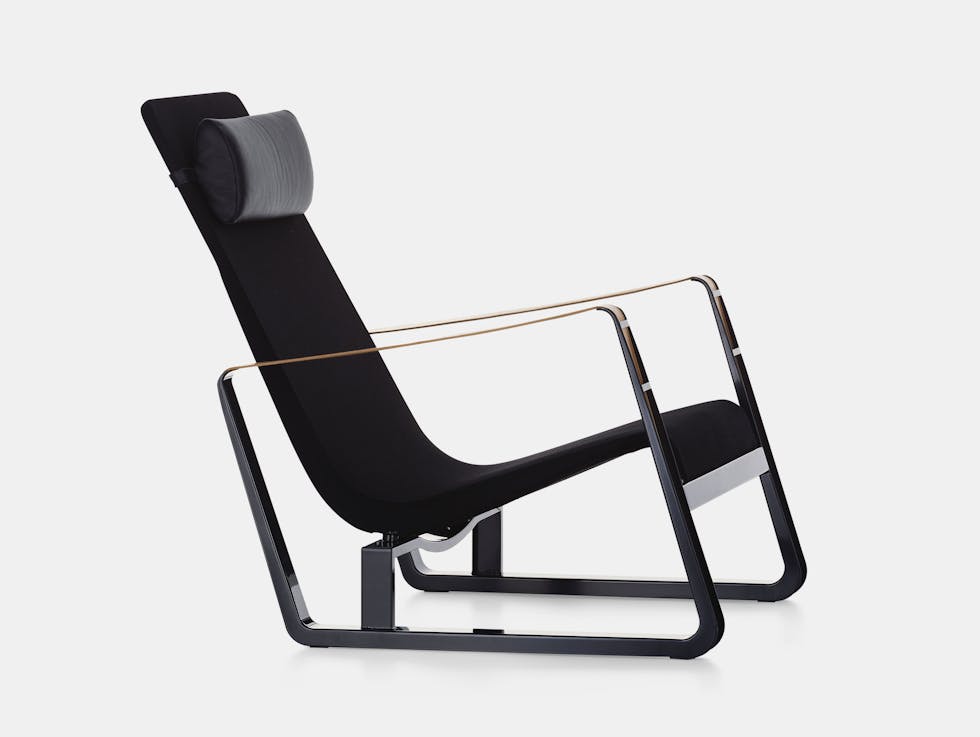Vitra Cite Armchair Black Jean Prouve